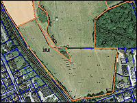 Feldblock und Luftbild