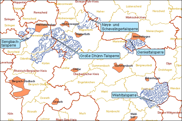 Talsperren Landwirtschaftskammer NordrheinWestfalen