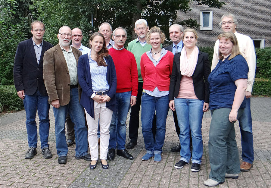 Das Lehrerkollegium der Fachschule für Ökologischen Landbau, Kleve