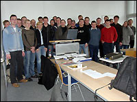 Gruppenbild bei der Projektpräsentation