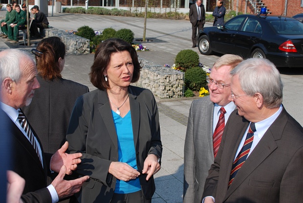 Bundesministerin Ilse Aigner zu Besuch in Münster-Wolbeck