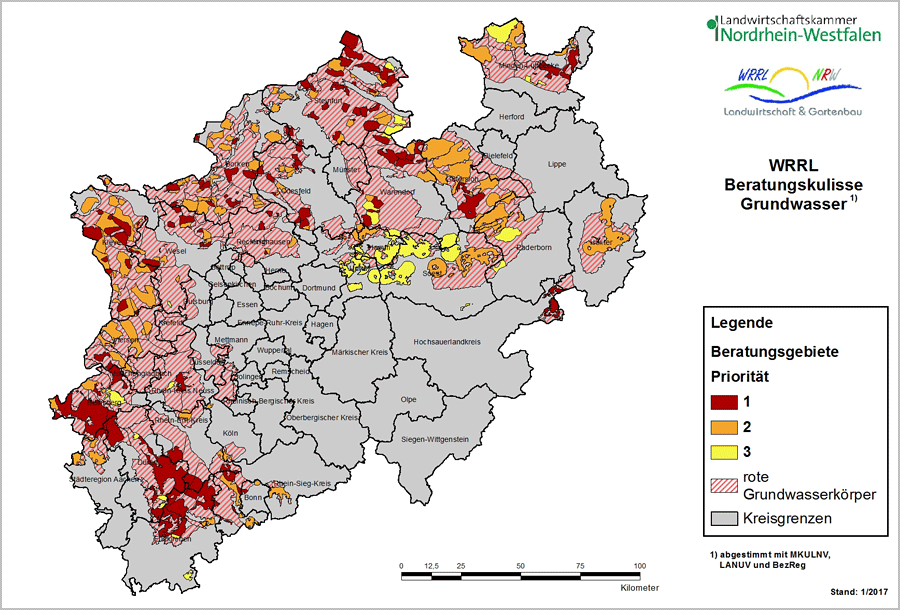 Beratungsgebiet Wasserrahmenrichtlinie