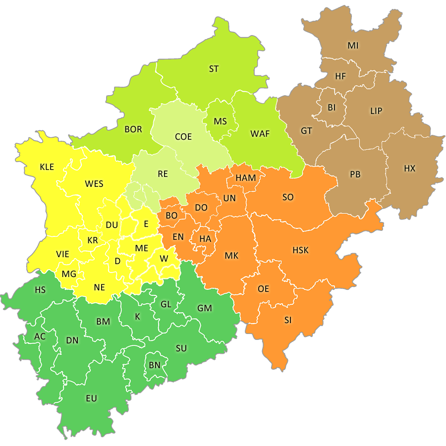 Ausbildungsstätten Hauswirtschaft in NRW