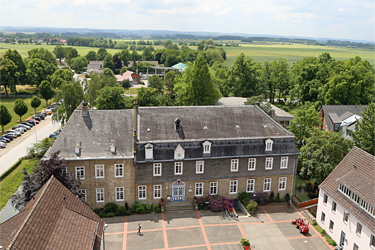 Haus Düsse aus der Luft