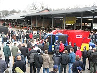 Maschinenvorführung bei den Milchviehtagen