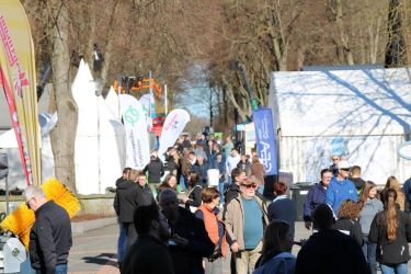 Bei schönstem Frühlingwetter besuchten während der Milchviehtage 2026 etwa 5000 Besucher das Versuchs- und Bildungszentrum Landwirtschaft Haus Düsse