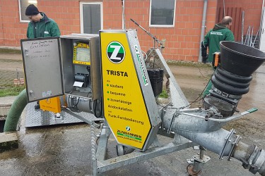 Andockstation für Güllefässer