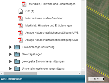 GIS-Detailbereich