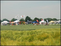 Blick über das Feldtaggelände 2013