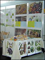 Präsentation am NRW-Stand zur Slow Food Messe Stuttgart