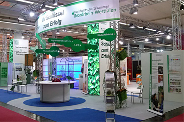 Messestand der Landwirtschatskammer auf der IPM