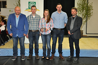 NRW-Team beim Bundesmelkwettbewerb 2016