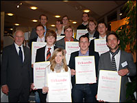 Nachwuchsförderpreis 2011 der Landwirtschaftskammer Nordrhein-Westfalen