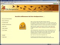Screenshot www.die-honigmacher.de