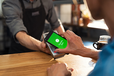 Bezahlen mir NFC-Chip
