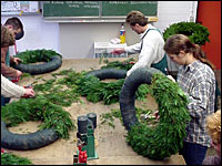 Ausbildung Kranzbinderei