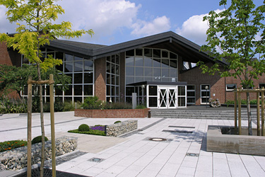 Eingang Bildungszentrum Gartenbau und Landwirtschaft Münster-Wolbeck