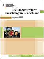 Titelbild der Broschüre "Die EU-Agrarreform"