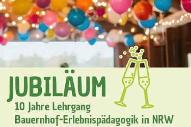 Jubiläum Bauernhoferlebnispädagogik