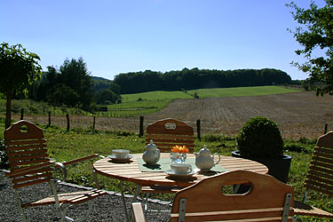 Gartencafe am Feldrand