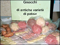 Gnocci und Knödel aus bunten Kartoffelsorten