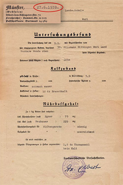LUFA-Prüfbericht von 1939