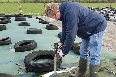 Silagebohrstock