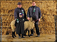 Erfolgreiche Schafzüchter-Familie