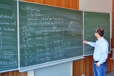 Unterricht in Betriebswirtschaft