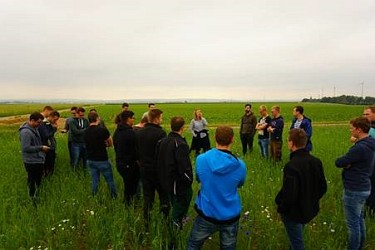 Besuch auf dem Leitbetrieb Biodiversität