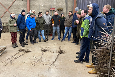 Besuch Baumschule Fachschule Kleve