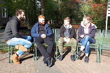 Klever Gesamtschule zu Besuch