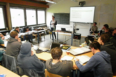 Besuch von der GLS-Gemeinschaftsbank