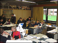 Unterrricht in der Ökofachschule