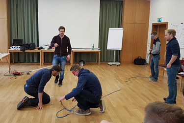 Seminar der Fachschule Meschede in Hardehausen