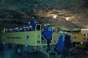 Erlebnistour im Bergwerk Merkers