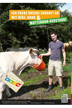 Plakat 11 Mutterkuh-Verstand - Fachschule für Agrarwirtschaft Meschede