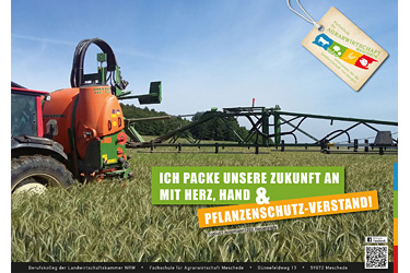 Plakat 13 Pflanzenschutz-Verstand - Fachschule für Agrarwirtschaft Meschede