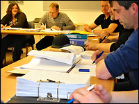 Schüler der Teilzeit-Fachschule