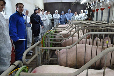 Fachschule für Landwirtschaft Münster-Wolbeck, Betriebsbesichtigungen