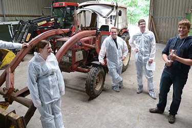 Fachschule für Landwirtschaft Münster-Wolbeck, Betriebsbesichtigungen