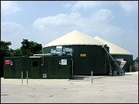 Biogasanlage auf Haus Riswick