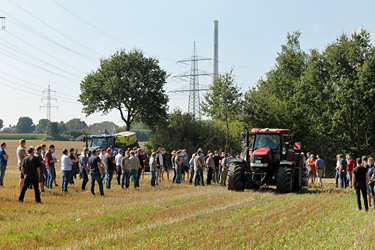 Feldtag Direktsaat in Mettingen