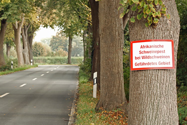 ASP-Warnschild