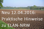 Hinweise zu ELAN-NRW