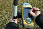 Flächenvermessung mit GPS
