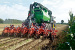 Unterfußdüngung im Strip-Till-Verfahren