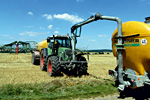 Gülle überladen. Foto: landpixel.de