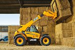 JCB Teleskoplader. Foto: Weksbild JCB