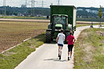 Jogger und Schlepper